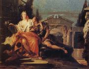 Giovanni Battista Tiepolo Rinaldo and Armida oil painting reproduction